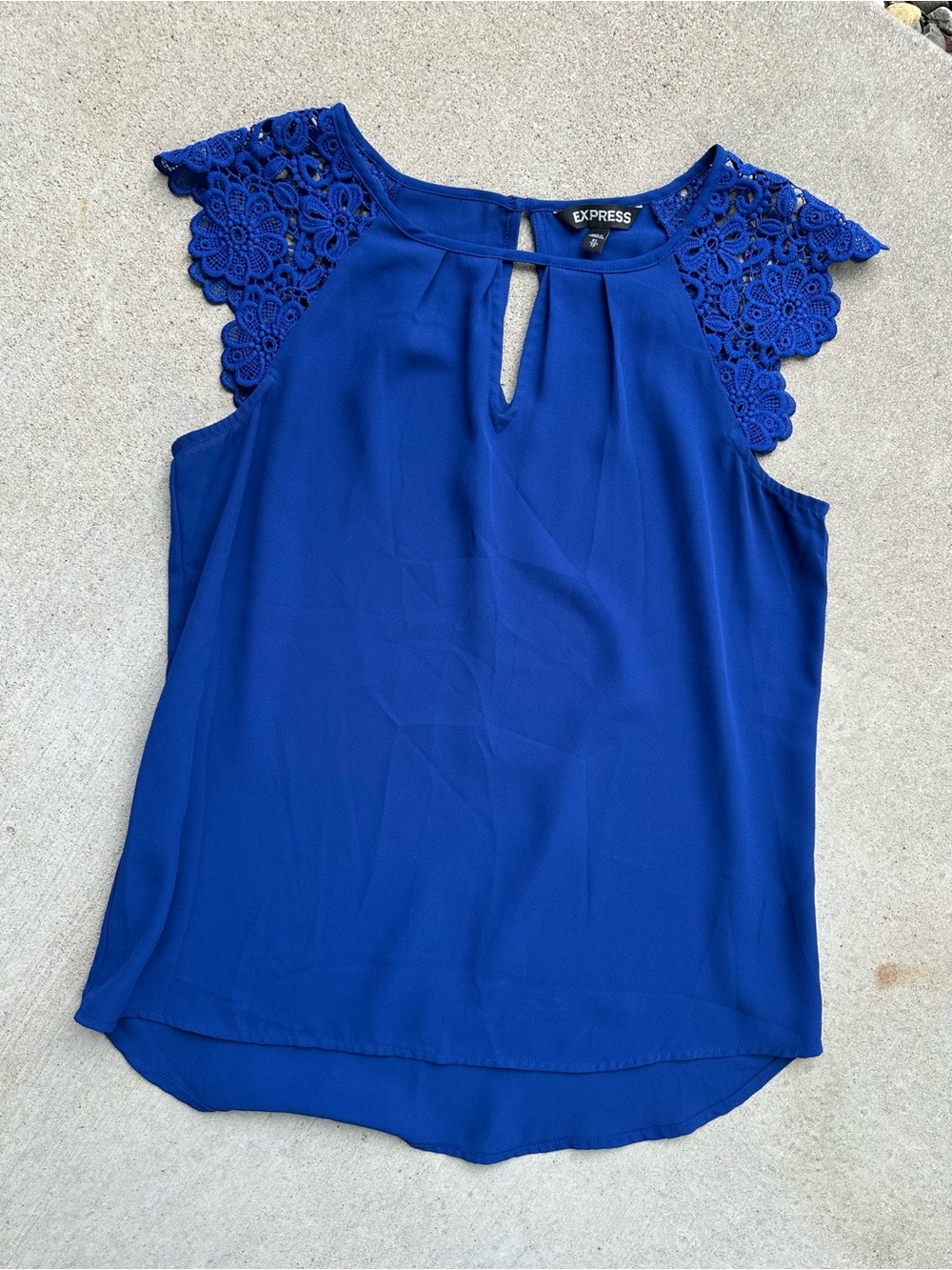 Express Women’s Capped Sleeve Blouse XS
